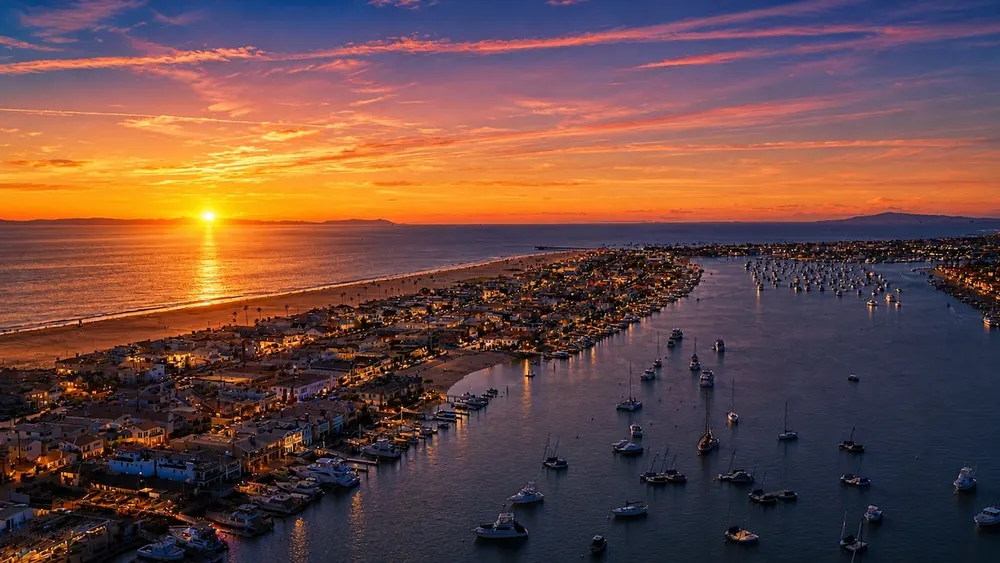 Newport Beach furnished Airbnb with coastal views